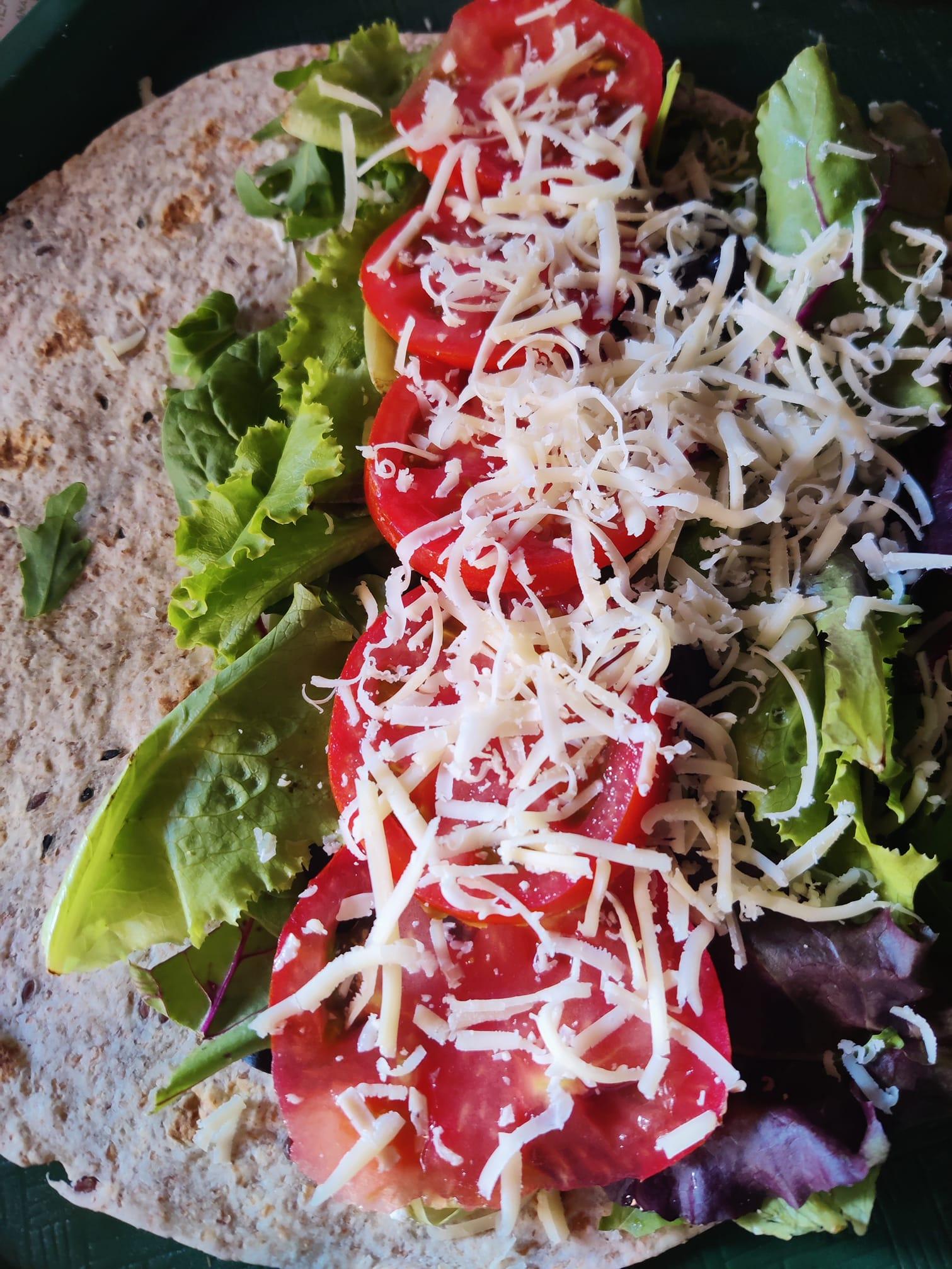 συνταγή-για-τορτίγιες-με-ρόκα-σπανάκι-και-τυρί κρέμα-