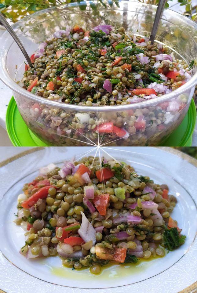 Φακοσαλάτα-της Γωγώς Σαμίου-συνταγή-