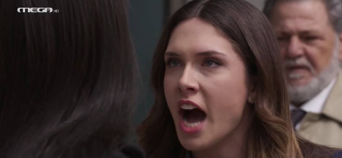 Η Γη της Ελιάς: Η Μαργαρίτα λέει στην Μυρτάλη να μείνει μακριά