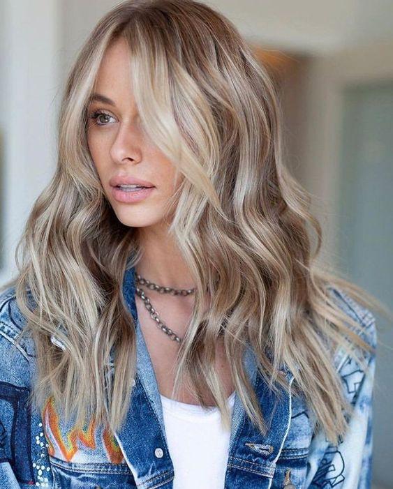 Micro balayage-σε-ξανθά μαλλιά-ιδέες- Micro balayage-σε-ξανθά μαλλιά-ιδέες-
