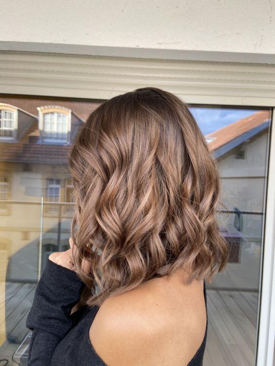 Micro balayage-σε-καρέ μαλλιά-ιδέες-
