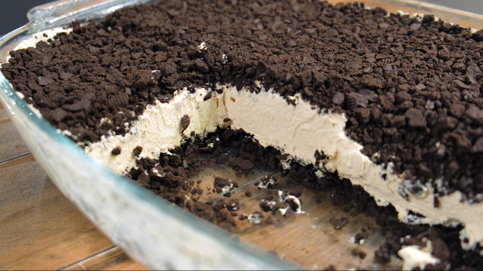 Καλοκαιρινό- γλυκό -ψυγείου- με -καραμέλα- και- ακόμη- 2- υλικά- Καλοκαιρινό- γλυκό -ψυγείου- με -καραμέλα- και- ακόμη- 2- υλικά-