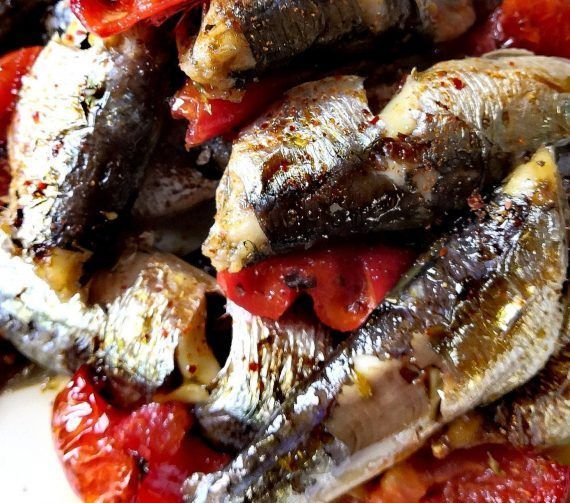 Σαρδέλες στον φούρνο