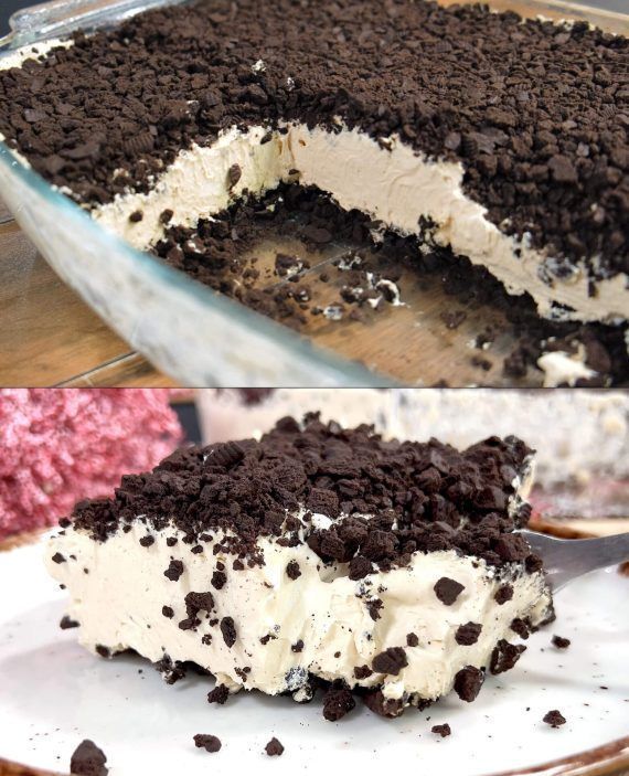 Καλοκαιρινό γλυκό ψυγείου με καραμέλα και ακόμη 2 υλικά