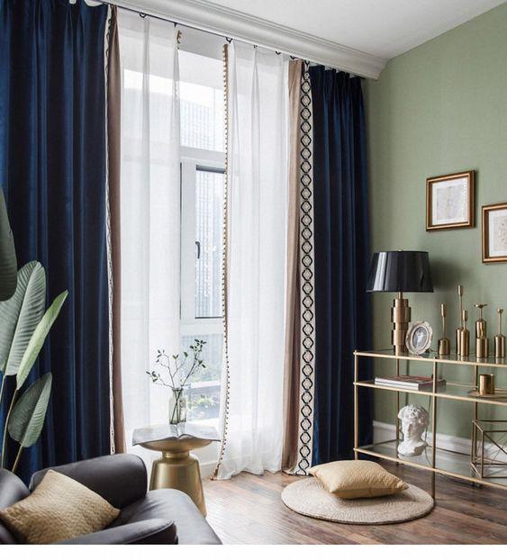 σκουρόχρωμες κουρτίνες-στην-διακόσμηση-τάσεις-ιδέες- σκουρόχρωμες κουρτίνες-στην-διακόσμηση-τάσεις-ιδέες-