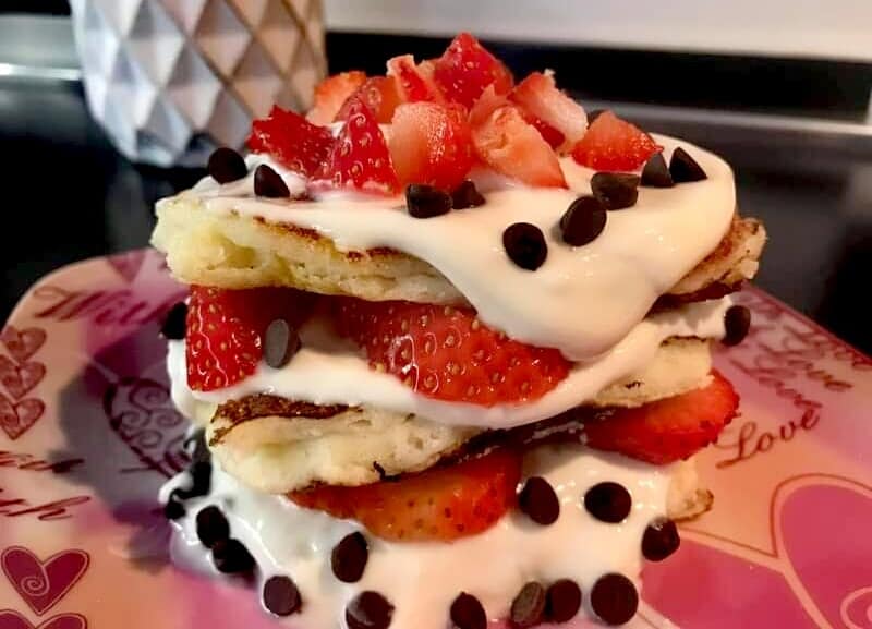 Pancackes -χωρίς- λιπαρά- Pancackes -χωρίς- λιπαρά-