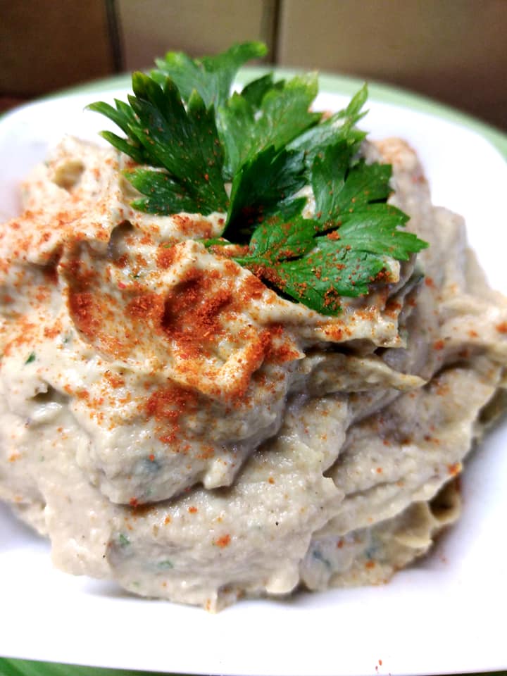 Μελιτζανοσαλάτα-με ταχίνι-συνταγή-