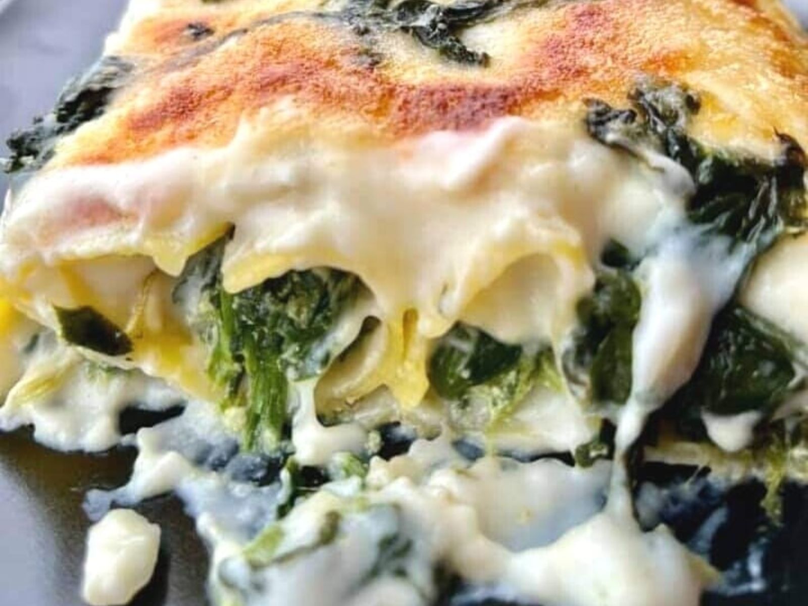 Καλοκαιρινά- Κανελόνια- με -σπανάκι- μπεσαμέλ- και -τυριά-