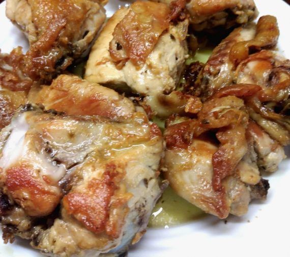 Χανιώτικο Κοτόπουλο τσιγαριαστό