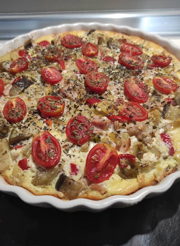 Καλοκαιρινή-τάρτα λαχανικών-συνταγή-