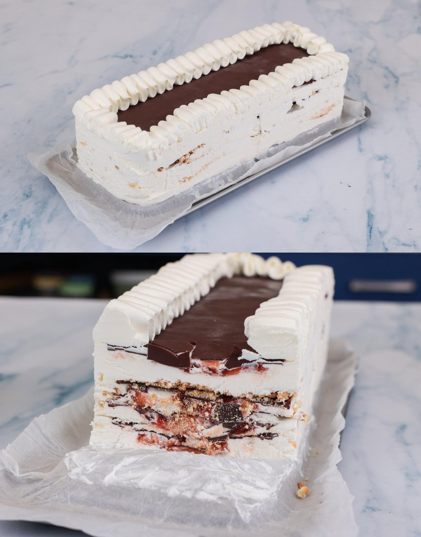 Παγωτό vienetta με 4 υλικά χωρίς παγωτομηχανή