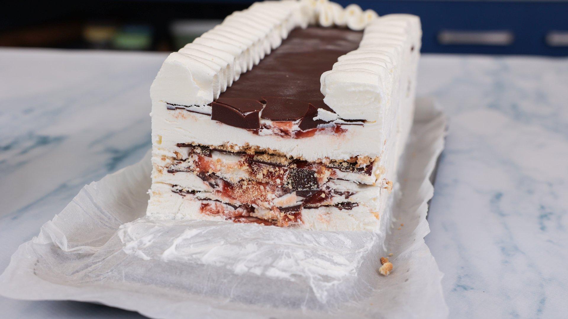 Παγωτό Vienetta με 4 υλικά χωρίς παγωτομηχανή Παγωτό vienetta με 4 υλικά χωρίς παγωτομηχανή