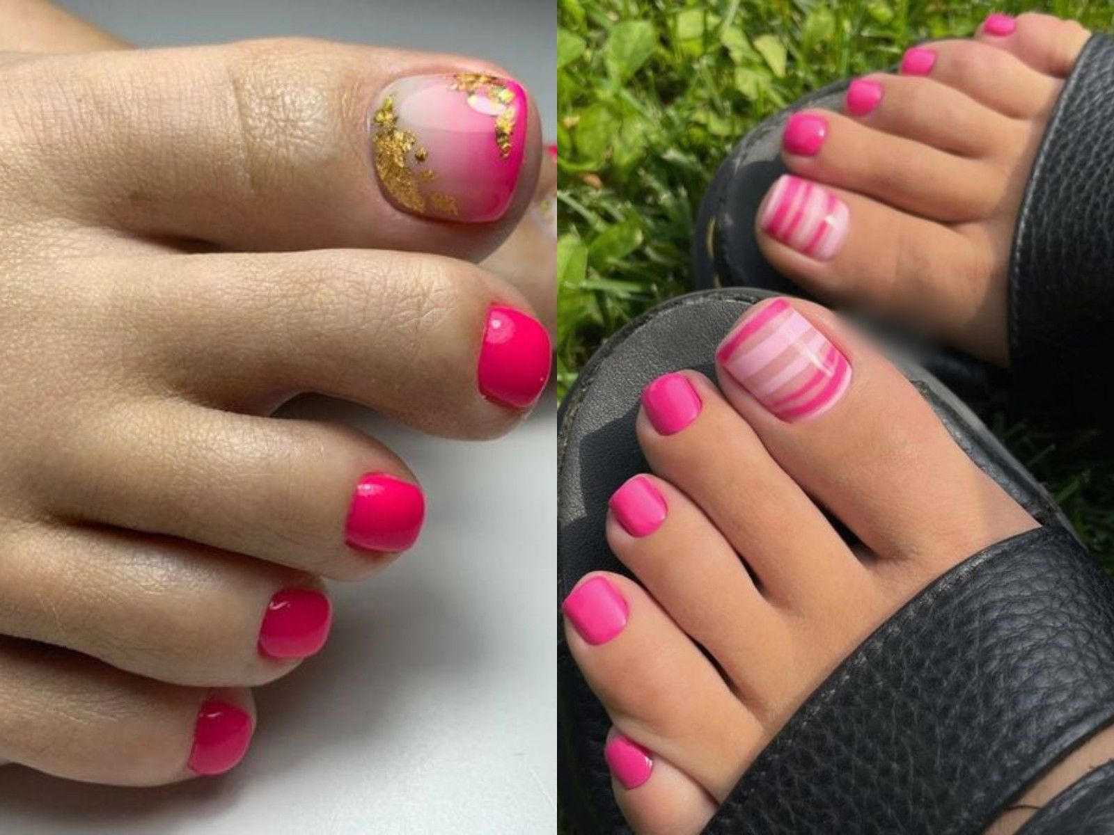 ιδέες-για-πεντικιούρ-σε-όλες-τις-αποχρώσεις-του-ροζ-Καλοκαίρι 2022-