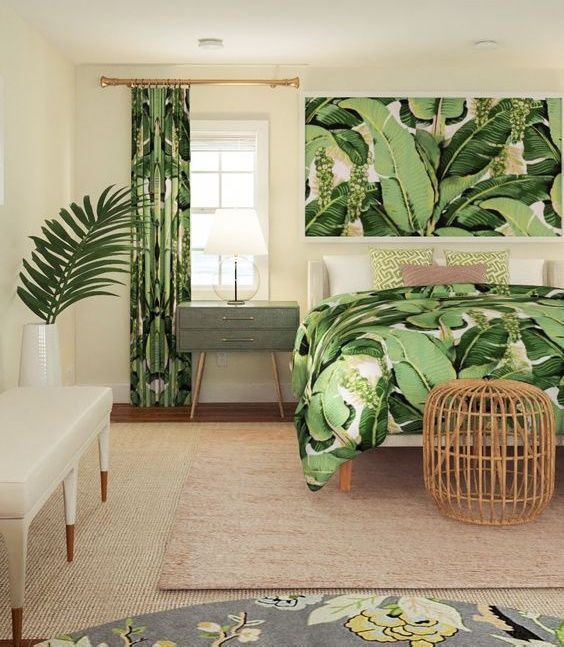 φλοράλ-διακόσμηση-στην-κρεβατοκάμαρα-ιδέες-