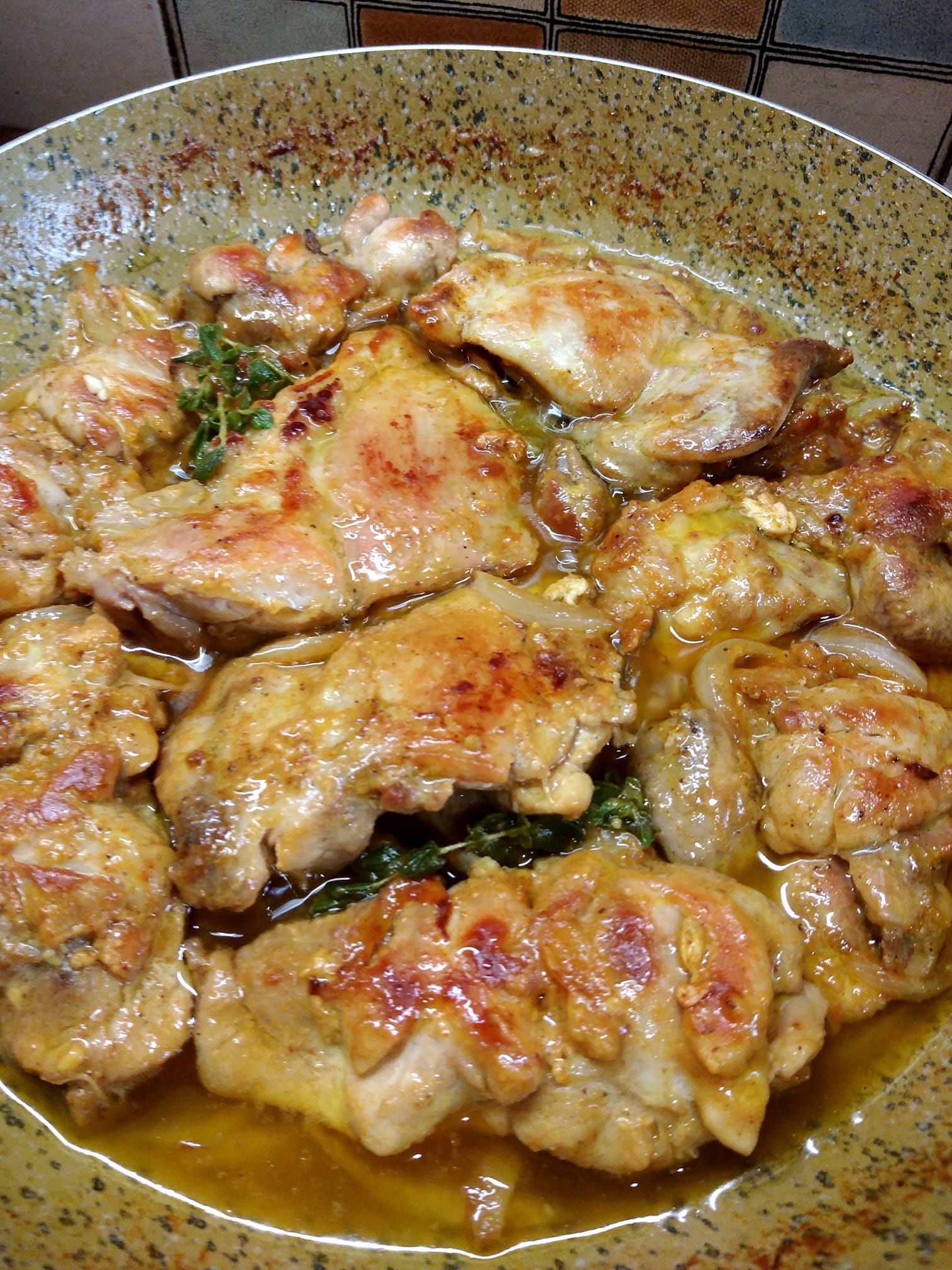 Κοτόπουλο -στο -τηγάνι- με -καπνιστή -πάπρικα-