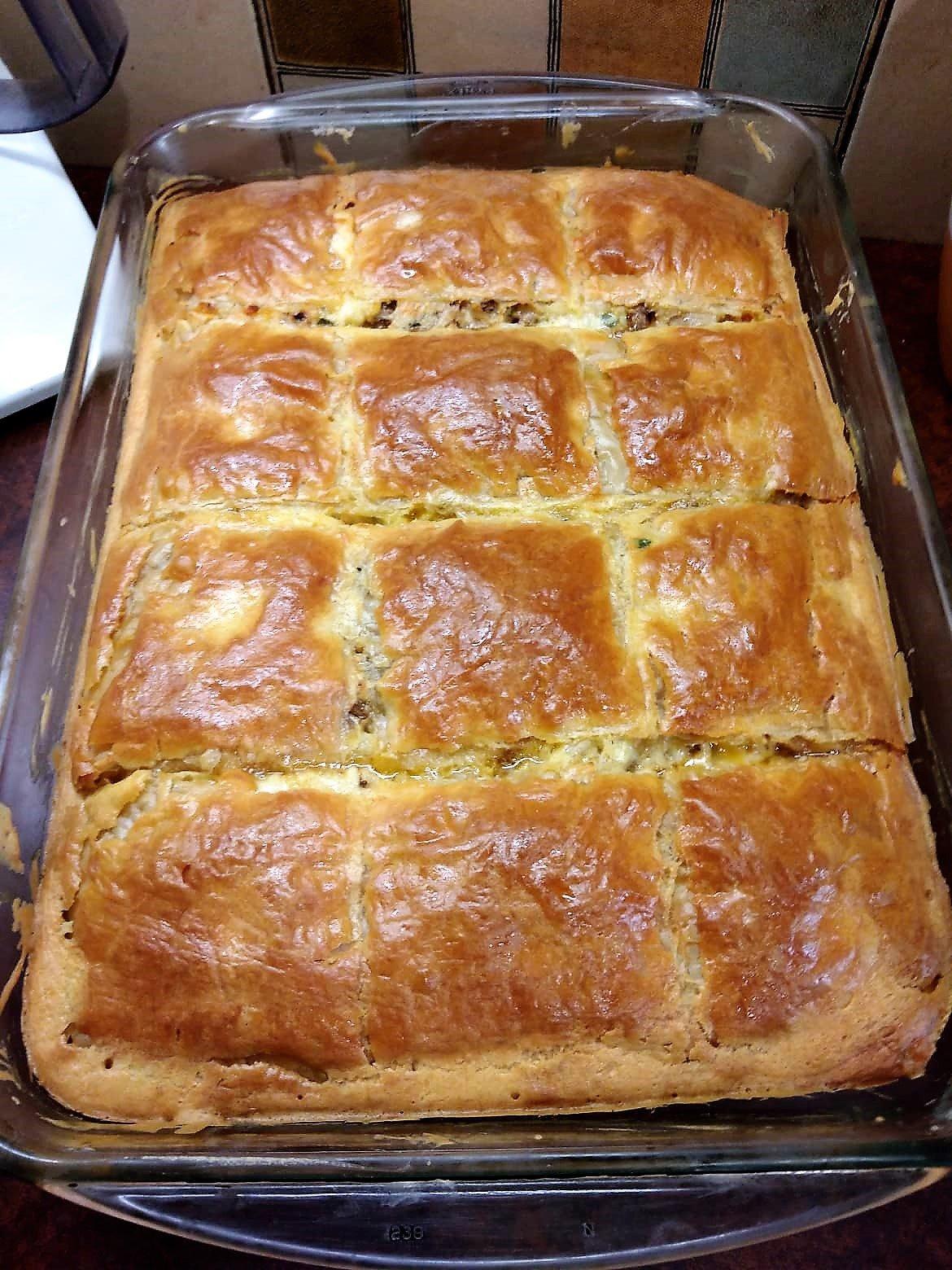 Μελιτζανόπιτα-με φύλλο κρούστας-συνταγή-