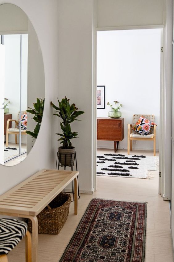 καθρέφτης-στο-χολ-ιδέες-καλοκαιρινή διακόσμηση- καθρέφτης-στο-χολ-ιδέες-καλοκαιρινή διακόσμηση-