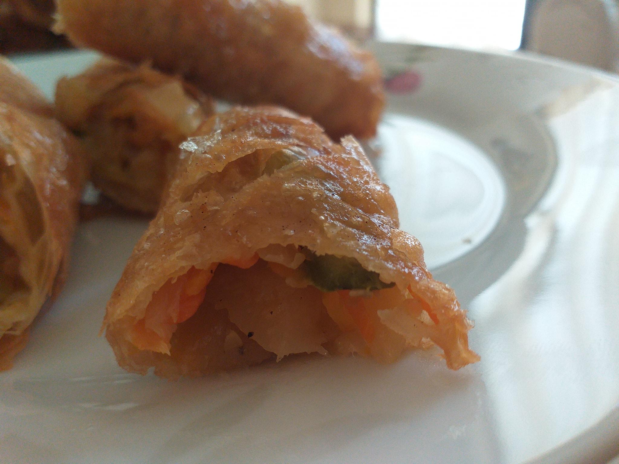 Σπιτικά- spring- rolls- με -φύλλο- κρούστας- Σπιτικά- spring- rolls- με -φύλλο- κρούστας-