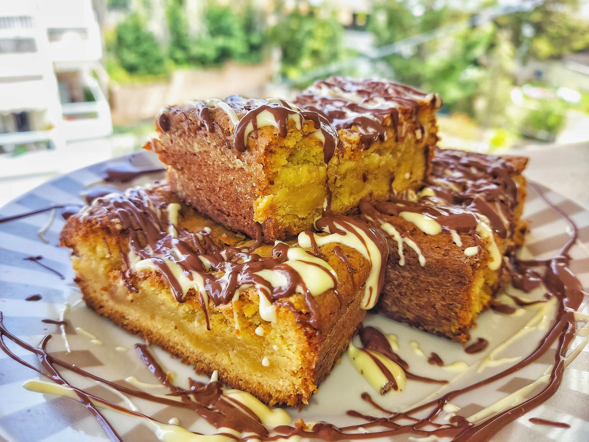 Συνταγή- για- blondie- keik-