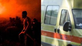 Παλλήνη, Γέρακα, Ανθούσα, Πεντέλη: 20 τραυματίες από τις φωτιές αναφέρει ο Πρόεδρος ΕΚΑΒ