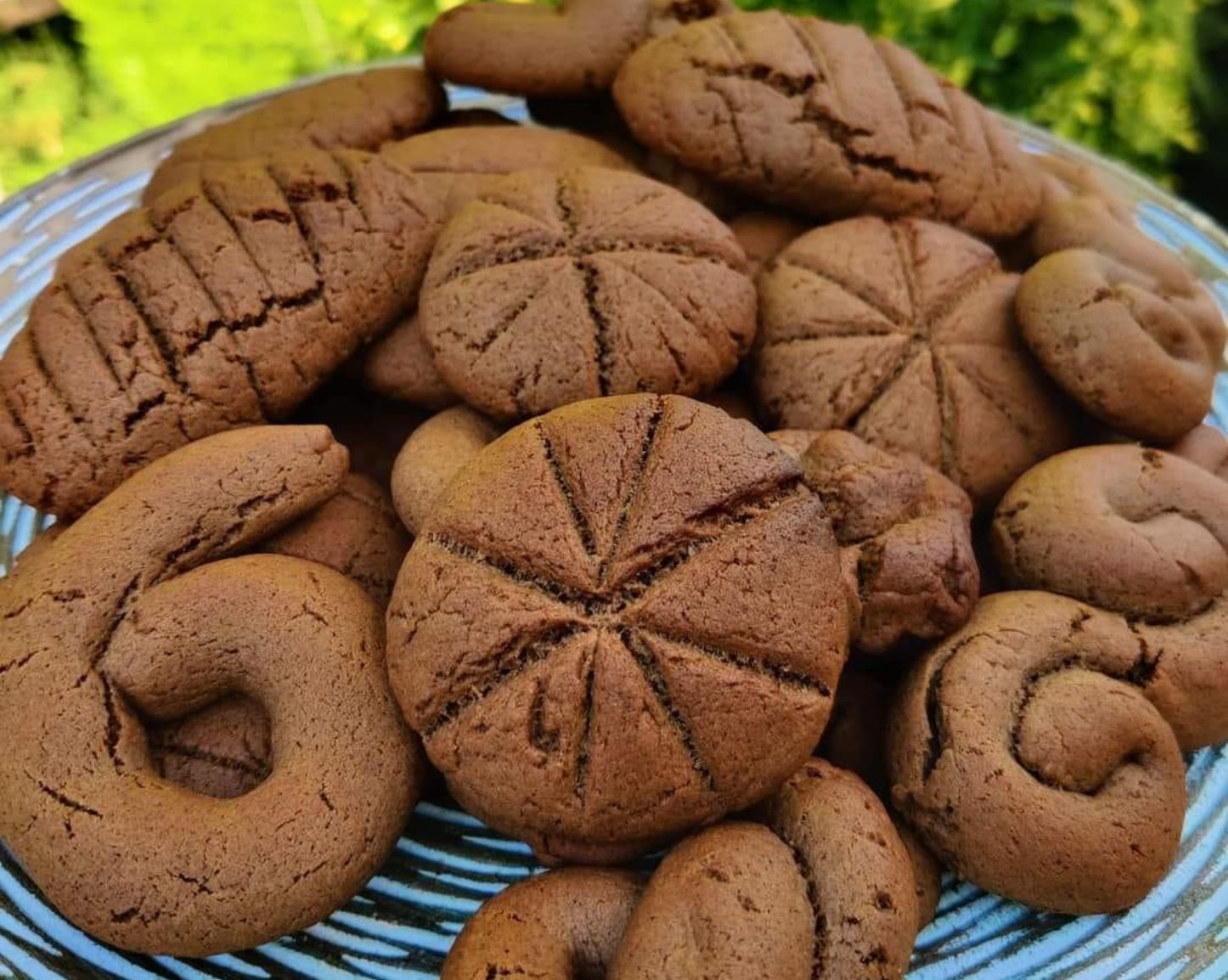 Υγιεινά μπισκοτά με ζάχαρη καρύδας