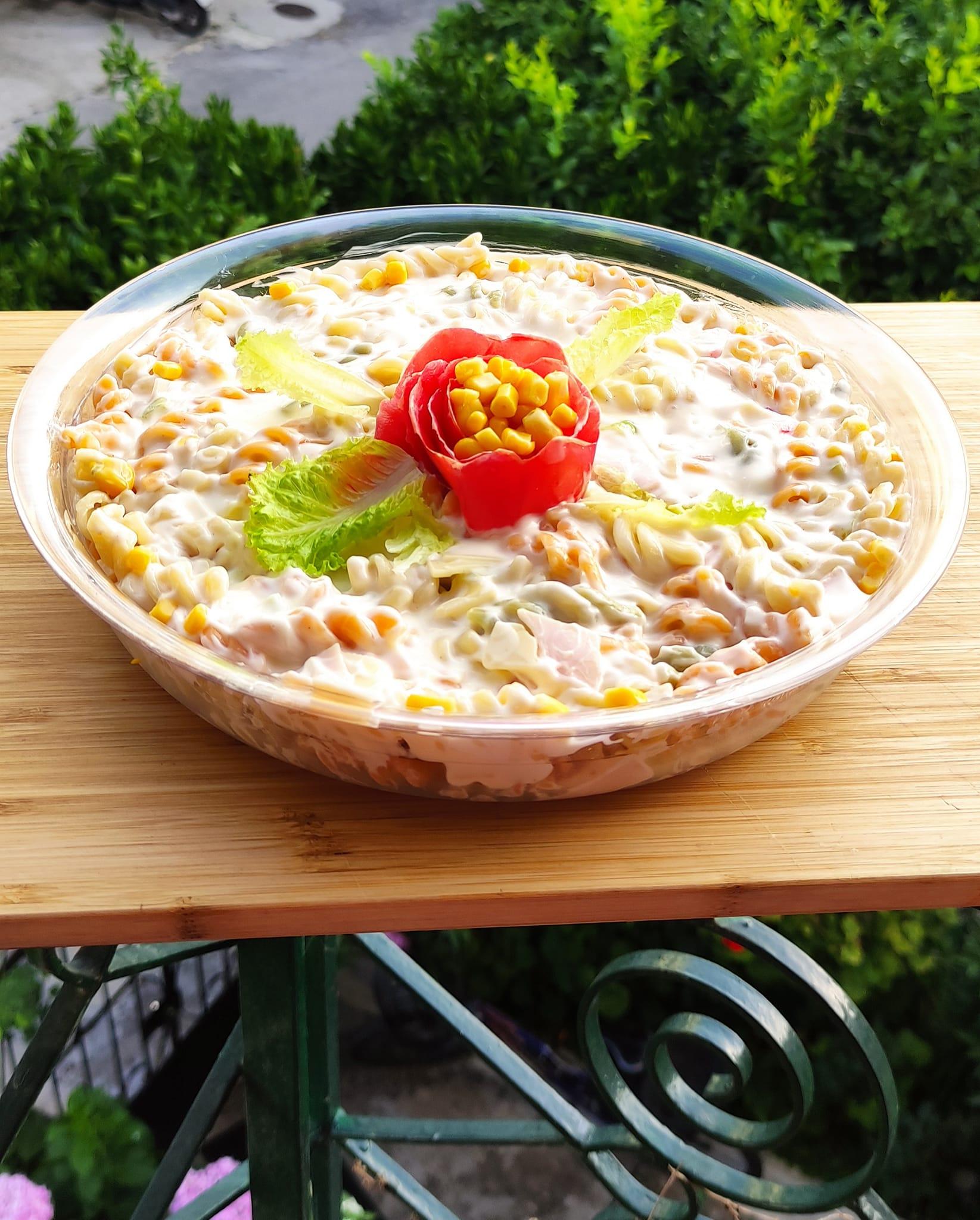 Καλοκαιρινή- μακαρονοσαλάτα- από- την -Γκόλφω- Νικολού-