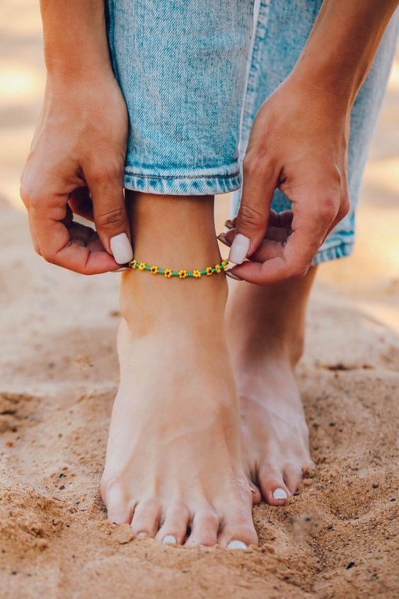 φλοράλ-βραχιολάκια για το πόδι-ιδέες-