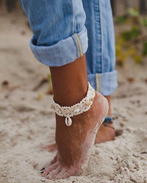πλεκτά-βραχιολάκια για το πόδι-ιδέες-