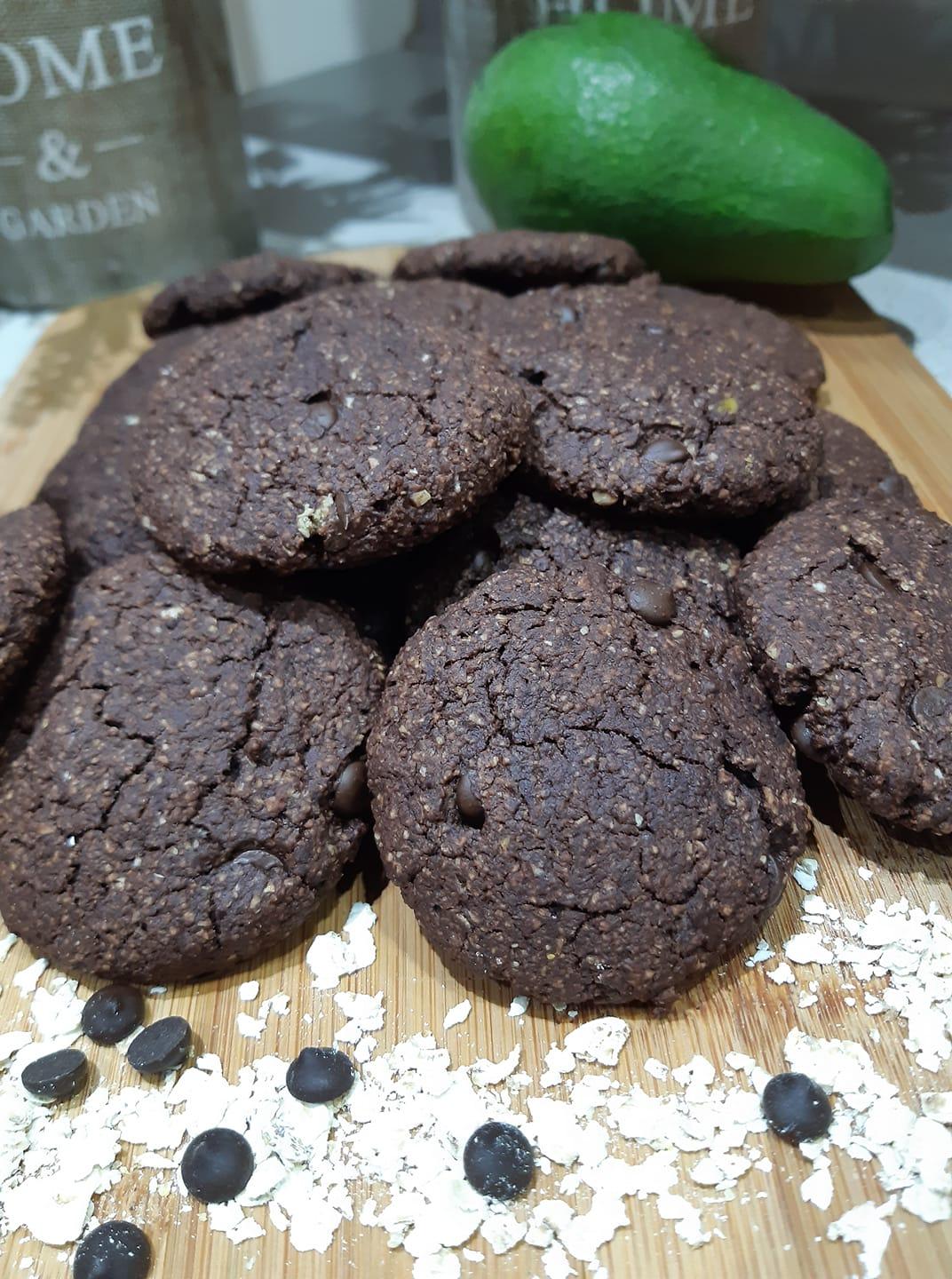 Μπισκότα- με- αλεύρι -βρώμης- και- αβοκάντο- Μπισκότα- με- αλεύρι -βρώμης- και- αβοκάντο-