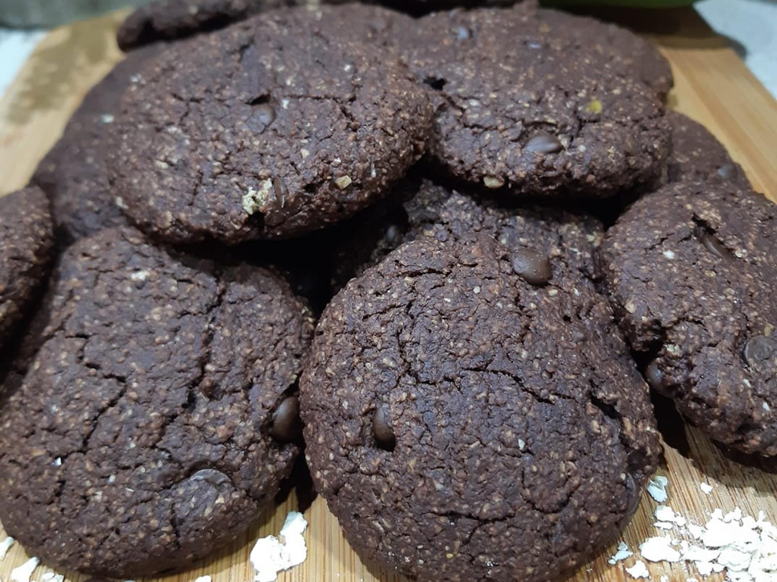 Μπισκότα- με- αλεύρι -βρώμης- και- αβοκάντο- Μπισκότα- με- αλεύρι -βρώμης- και- αβοκάντο-