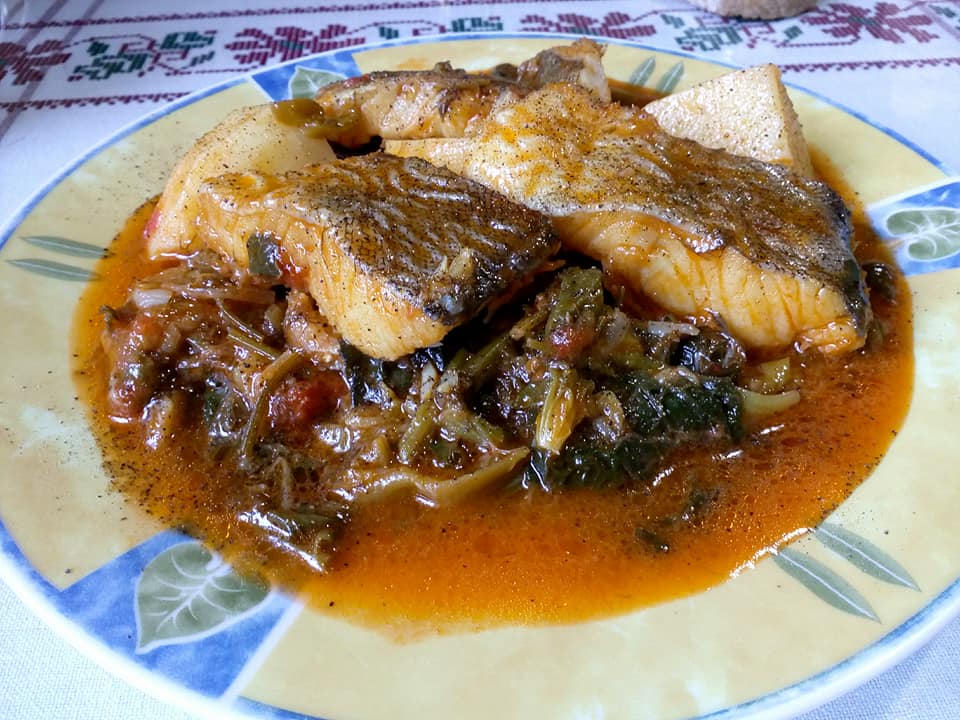  Μπακαλιάρος- με -γιαχνερά-