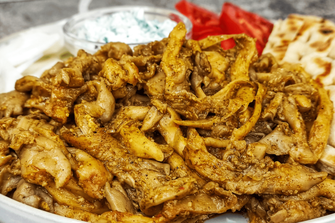 νηστίσιμος γύρος-από-μανιτάρια-συνταγή-