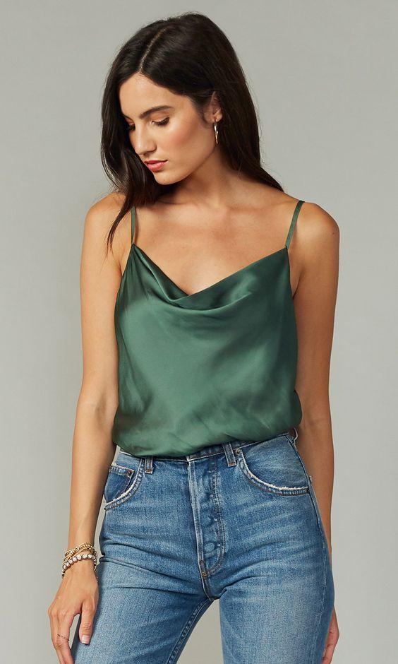 ιδέες-για-σατέν τοπ-το-Καλοκαίρι 2022-