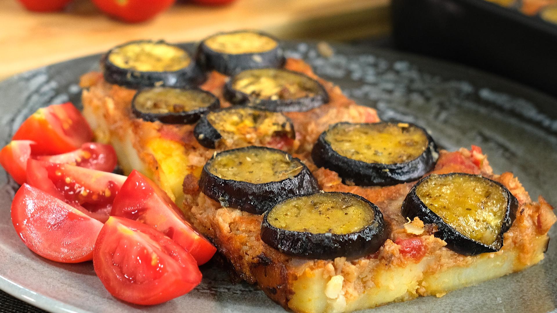 Vegan -μουσακάς- χωρίς- μπεσαμέλ-