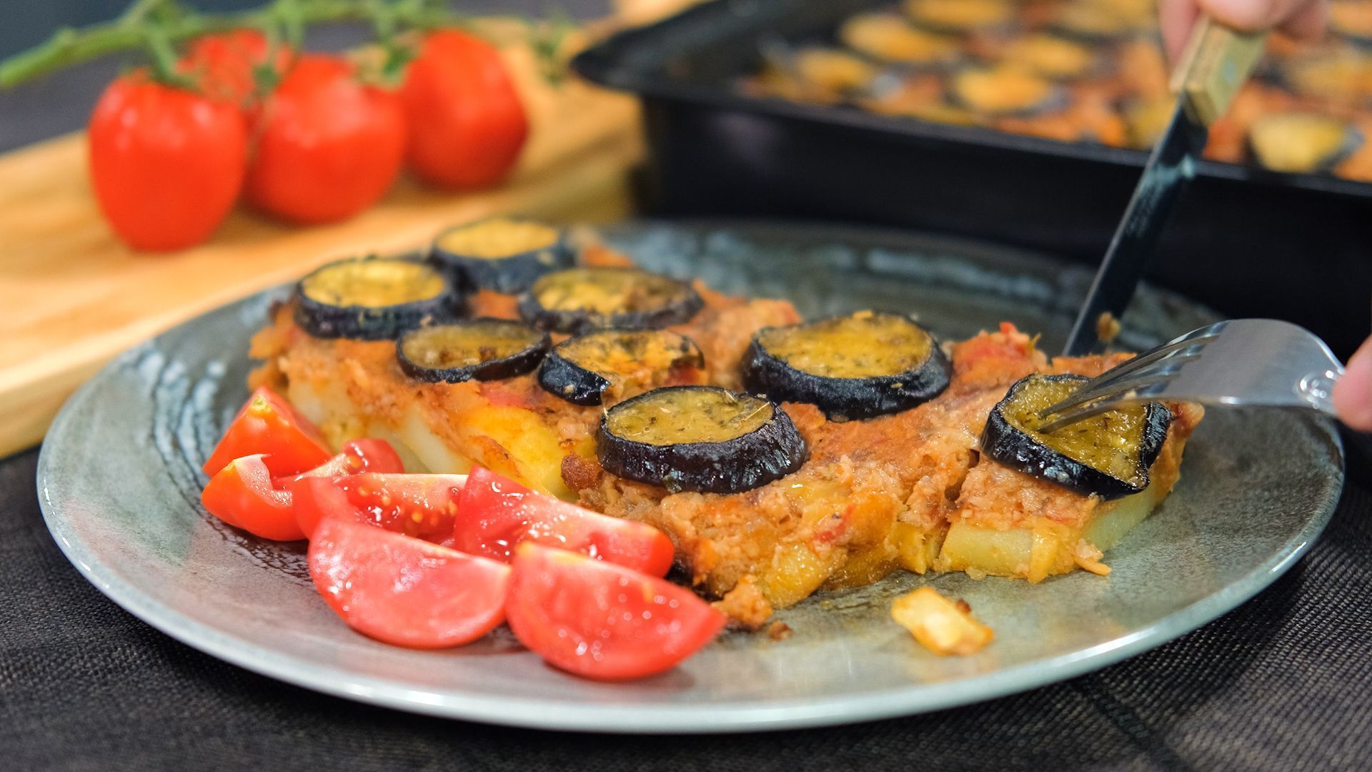 Vegan -μουσακάς- χωρίς- μπεσαμέλ-