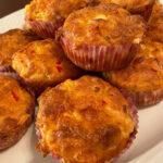 Muffins με ζύμη γιαουρτιού για το σχολείο