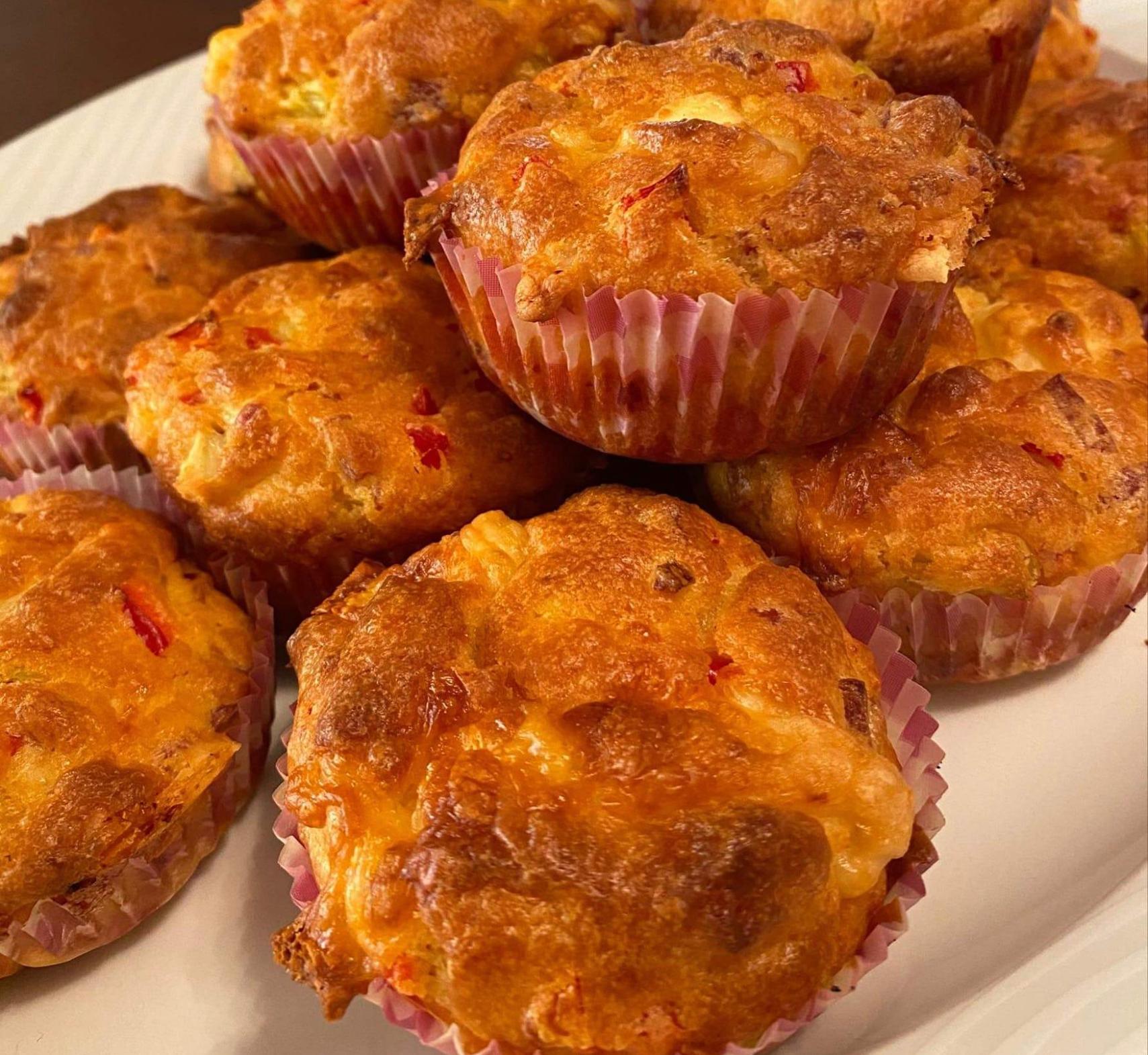 Muffins με ζύμη γιαουρτιού για το σχολείο Muffins με ζύμη γιαουρτιού για το σχολείο