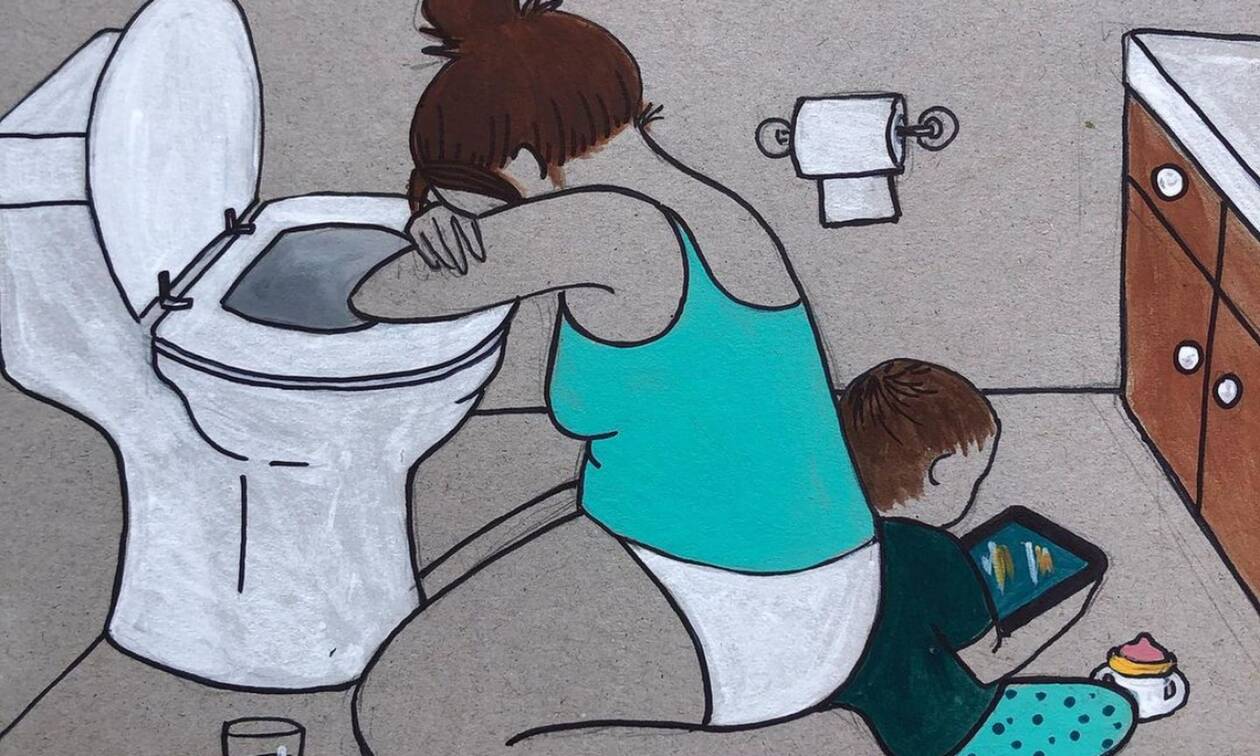 Η κοινωνία μας, έχει μια αντιφατική γνώμη για το τι να περιμένει κανείς από μια μαμά