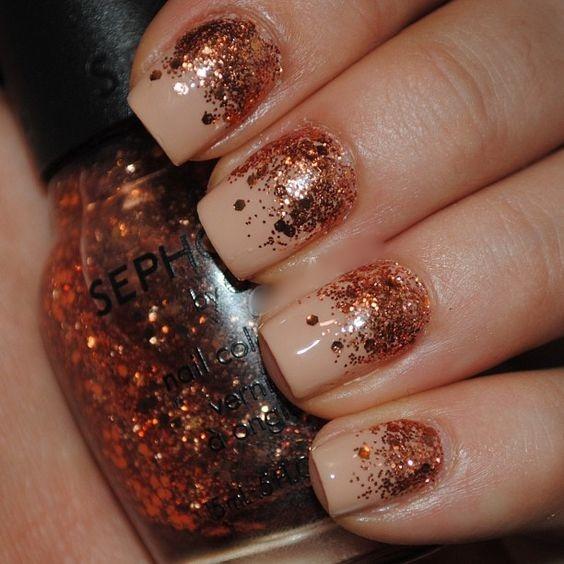 ιδέες-για-bronze nails-το-Φθινόπωρο 2022-τάσεις-