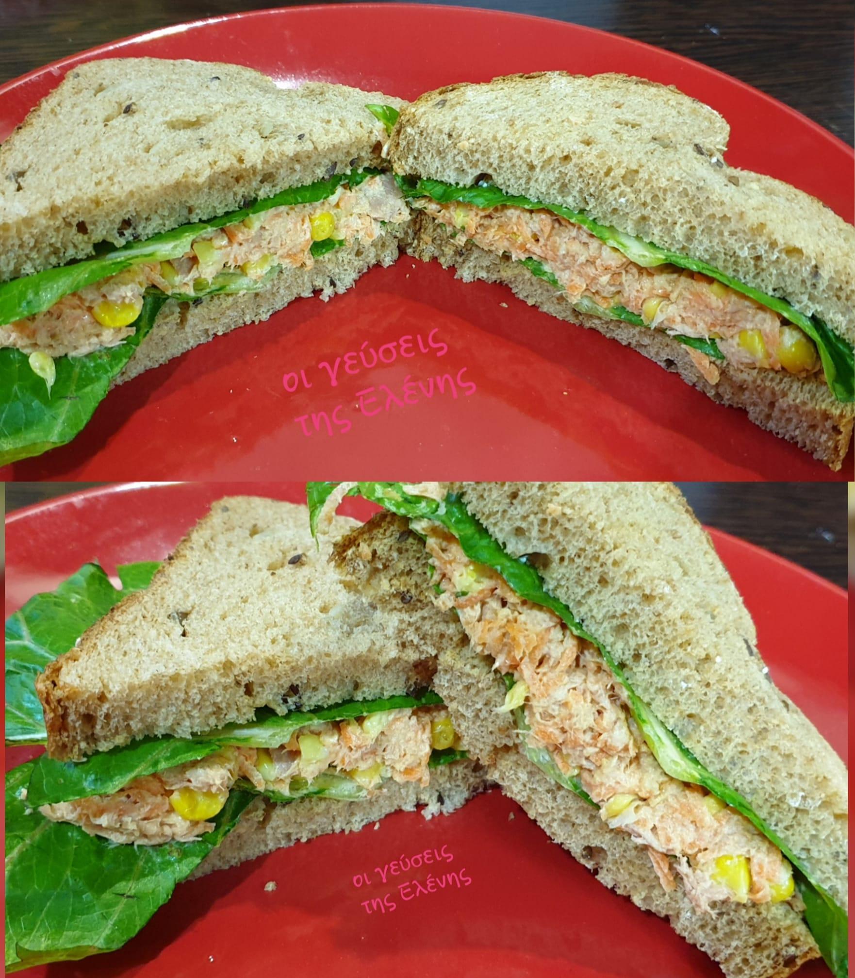 τοστ-πολύσπορο-με-τονοσαλάτα-συνταγή-