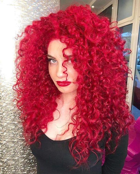 άφρο-κόκκινα μαλλιά-ιδέες- άφρο-κόκκινα μαλλιά-ιδέες-