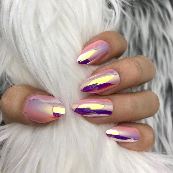 ιδέες-για-μεταλλικά νύχια-το-Φθινόπωρο 2022-τάσεις-