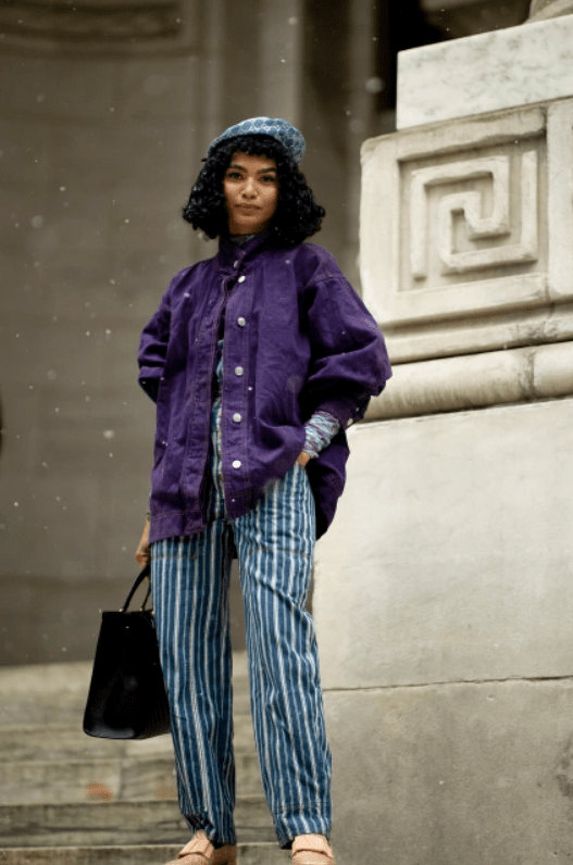 Meadow violet-jacket-τον-Χειμώνα 2023-ιδέες-