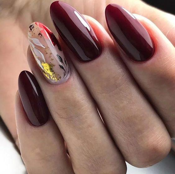 ιδέες-για-μπορντό μανικιούρ-το-2023-τάσεις-