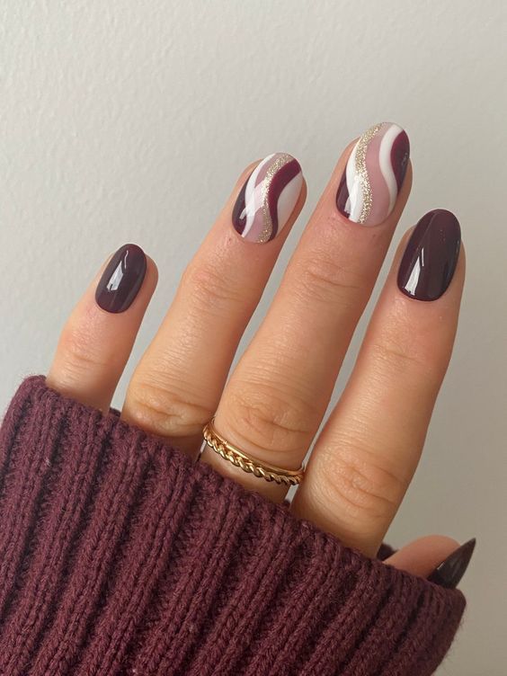 ιδέες-για-μπορντό μανικιούρ-το-2023-τάσεις-