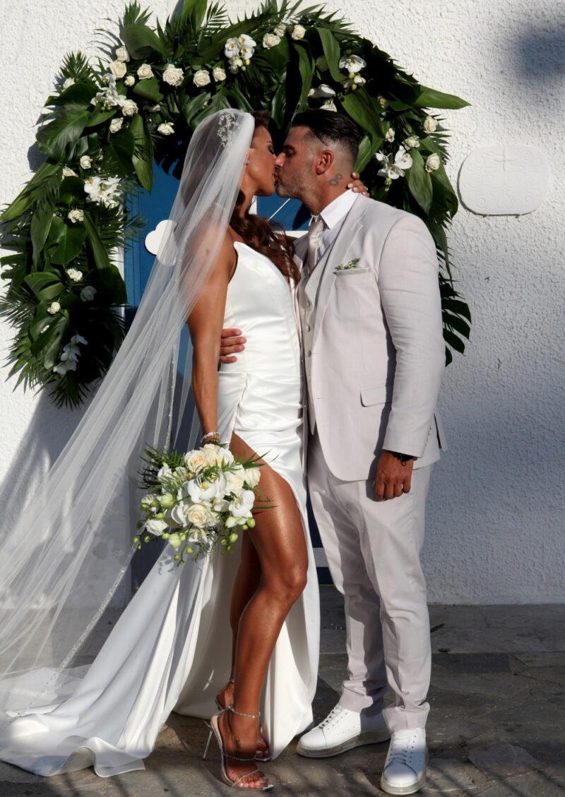 Παντρεύτηκαν Αθηνά Ευμορφιάδη και Γιάννης Μαυροκορδάτος : Φωτογραφίες