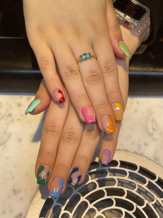 Lava nails-παραλλαγή-γαλλικού μανικιούρ-ιδέες- Lava nails-παραλλαγή-γαλλικού μανικιούρ-ιδέες-