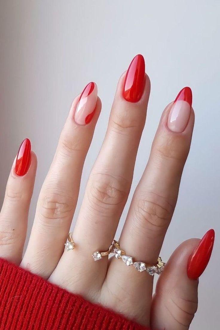 κόκκινα-lava nails-ιδέες- κόκκινα-lava nails-ιδέες-