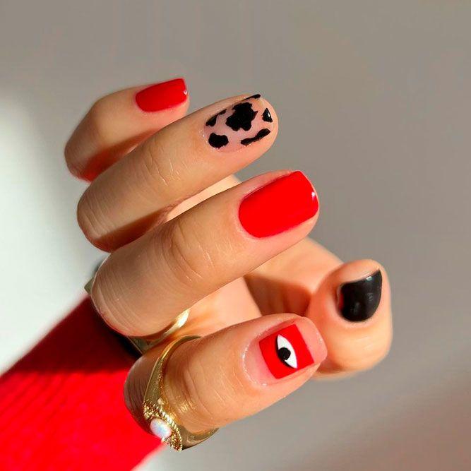 Red nails: Η απόλυτη τάση γι’ αυτόν τον Χειμώνα