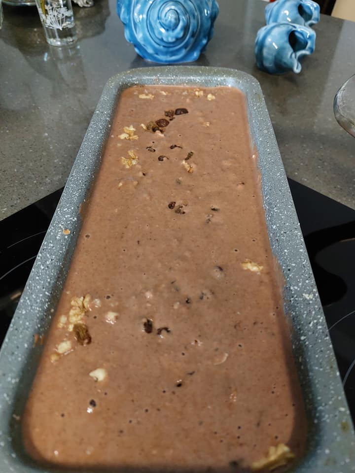 συνταγή-για-σοκολατένιο κέικ-χωρίς ζάχαρη-